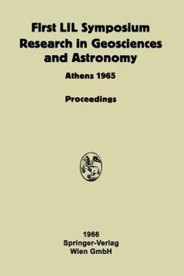 Proceeding of the First Lunar International Laboratory (LIL) Symposium Research in Geosciences and Astronomy