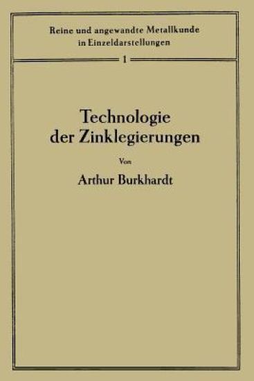 Technologie der Zinklegierungen