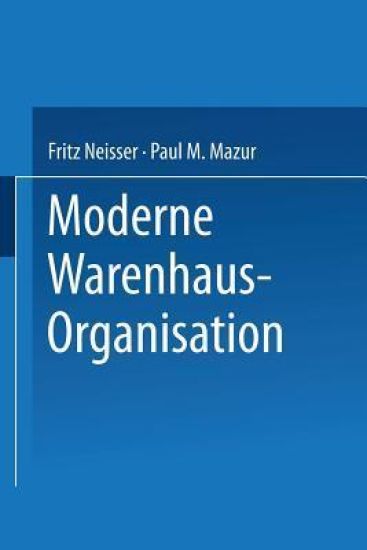 Moderne Warenhaus-Organisation