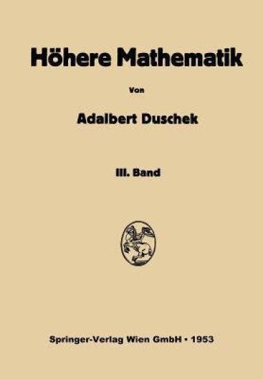 Vorlesungen über höhere Mathematik