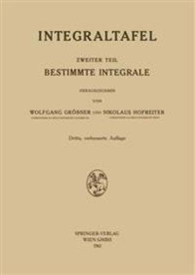 Bestimmte Integrale