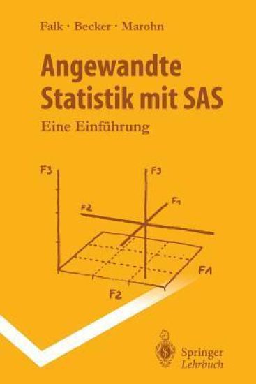 Angewandte Statistik mit SAS