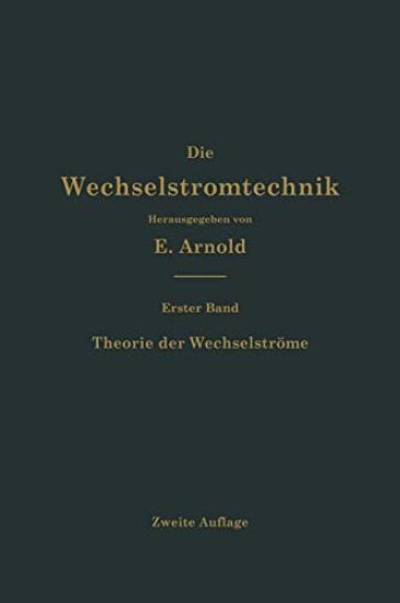 Theorie der Wechselströme