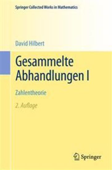 Gesammelte Abhandlungen I