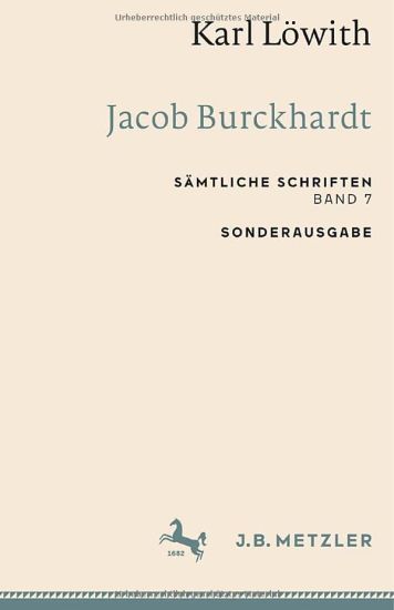 Karl Löwith: Jacob Burckhardt