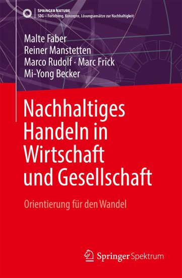 Nachhaltiges Handeln in Wirtschaft und Gesellschaft