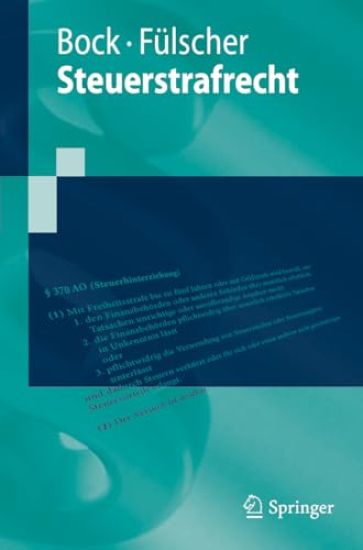 Steuerstrafrecht