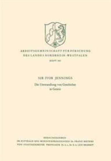 Die Umwandlung von Geschichte in Gesetz