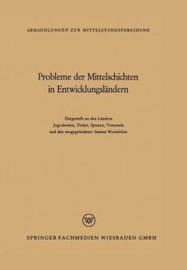 Probleme der Mittelschichten in Entwicklungsländern