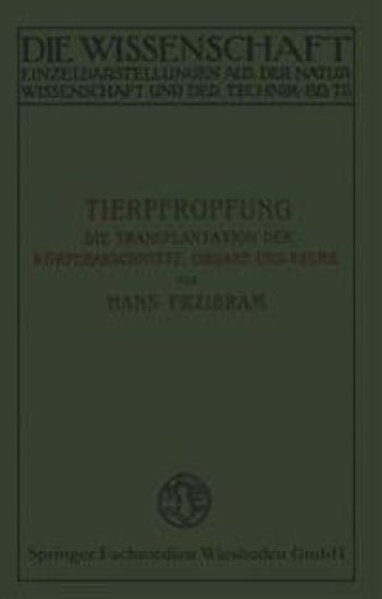 Tierpfropfung