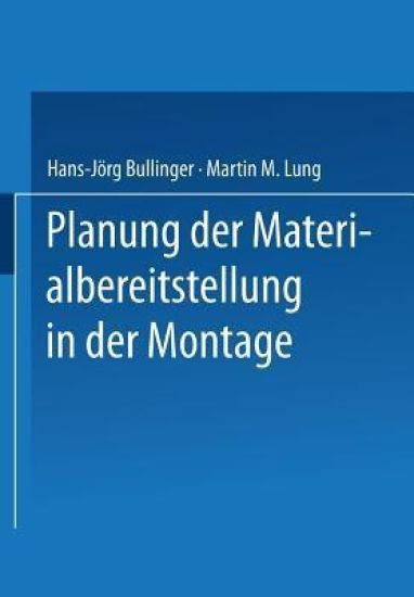 Planung der Materialbereitstellung in der Montage
