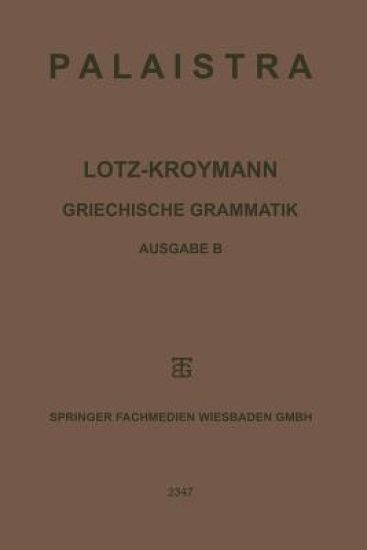 Griechische Grammatik
