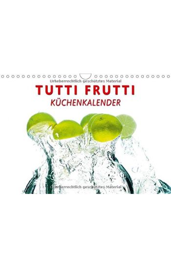 Tutti Frutti Küchenkalender (Wandkalender immerwährend DIN A4 quer)