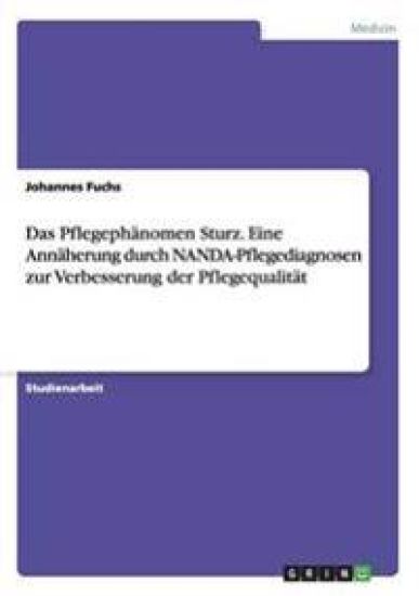 Das Pflegephänomen Sturz. Eine Annäherung durch NANDA-Pflegediagnosen zur Verbesserung der Pflegequalität