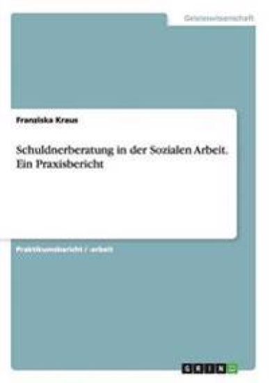 Schuldnerberatung in der Sozialen Arbeit. Ein Praxisbericht