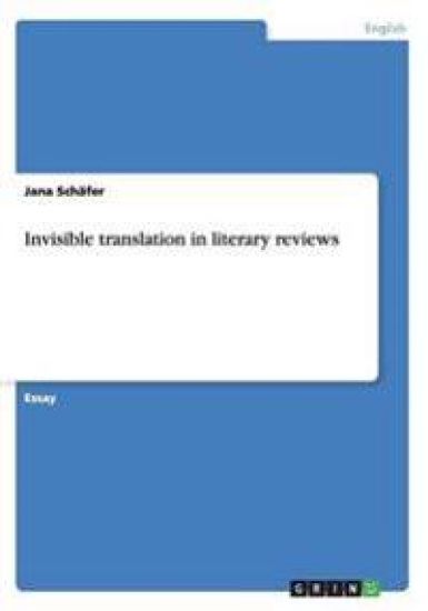 Invisible translation in literary reviews