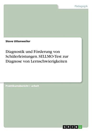 Diagnostik und Förderung von Schülerleistungen. SELLMO-Test zur Diagnose von Lernschwierigkeiten