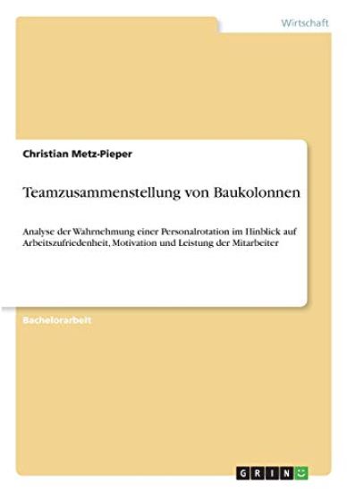 Teamzusammenstellung von Baukolonnen