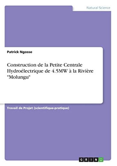 Construction de la Petite Centrale Hydroélectrique de 4.5MW à la Rivière "Molungu"