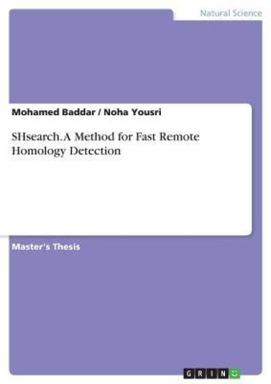 SHsearch. A Method for Fast Remote Homology Detection