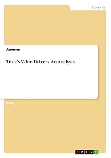 Tesla's Value Drivers. An Analysis