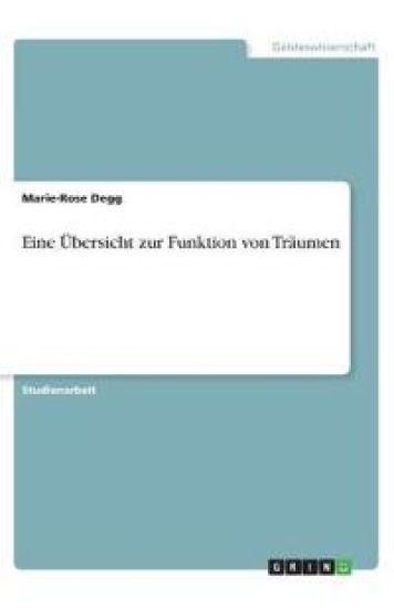 Eine Übersicht zur Funktion von Träumen