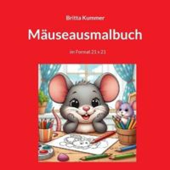 Mäuseausmalbuch