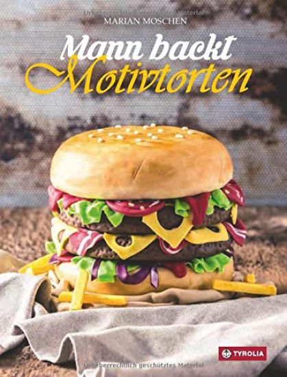 Mann backt Motivtorten