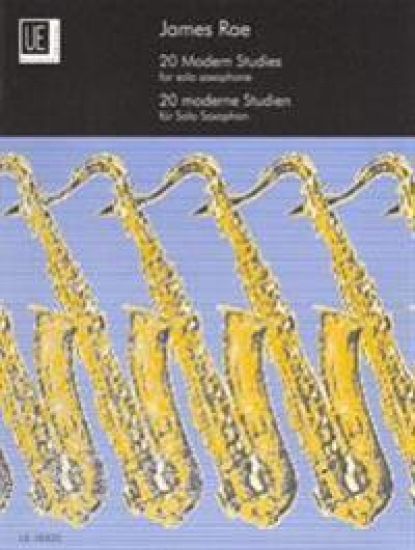 Kansikuva: 20 Modern Studies for Solo Saxophone