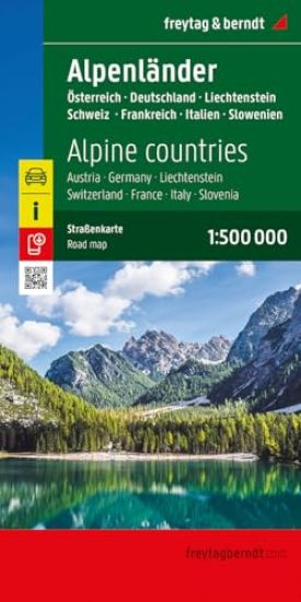 Kansikuva: Alpine Countries Road Map