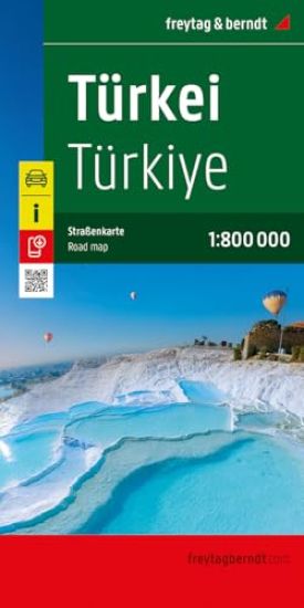 Kansikuva: Turkey (Turkiye) Road Map