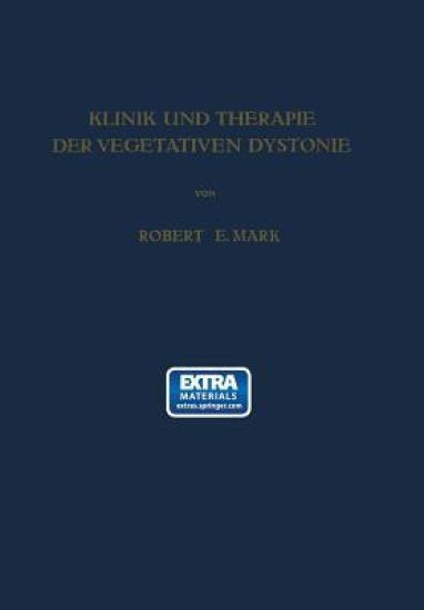 Klinik und Therapie der Vegetativen Dystonie
