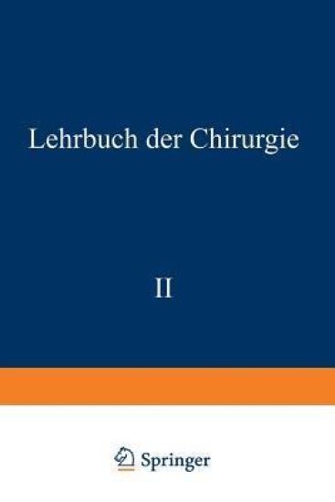 Lehrbuch der Chirurgie