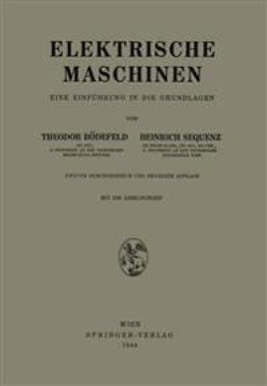 Elektrische Maschinen