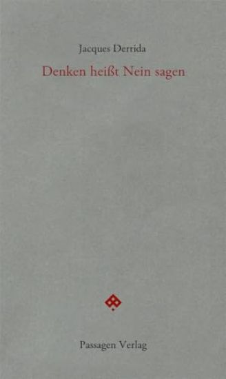 Denken heißt Nein sagen