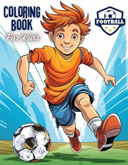 Football Coloring Book For Kids