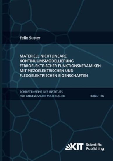 Materiell nichtlineare Kontinuumsmodellierung ferroelektrischer Funktionskeramiken mit piezoelektrischen und flexoelektrischen Eigenschaften