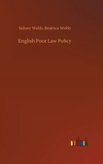English Poor Law Policy