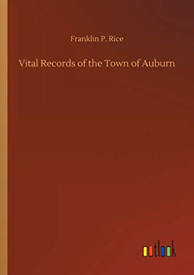 Vital Records of the Town of Auburn