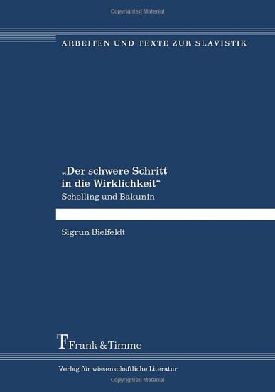 "Der schwere Schritt in die Wirklichkeit"