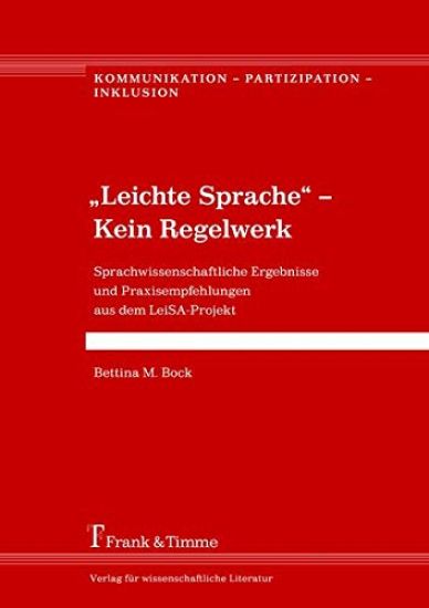 "Leichte Sprache" - Kein Regelwerk