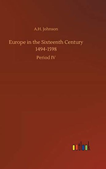 Europe in the Sixteenth Century 1494-1598