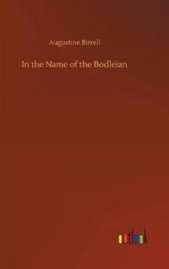 In the Name of the Bodleian