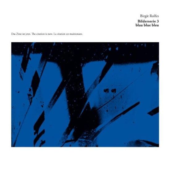 Bilderserie 3 blau blue bleu