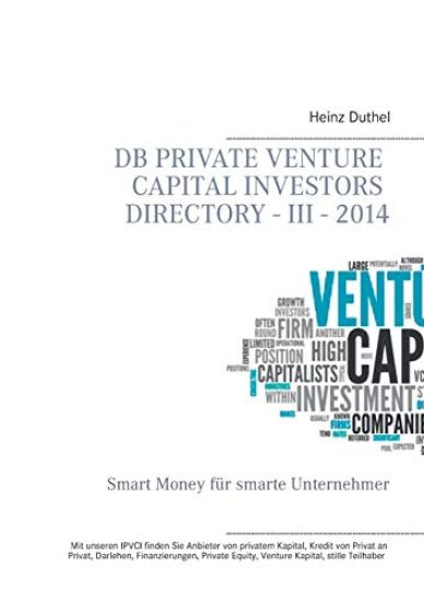 DB Private Venture Capital Investors Directory - III - 2014