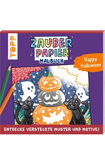 Zauberpapier Malbuch Happy Halloween