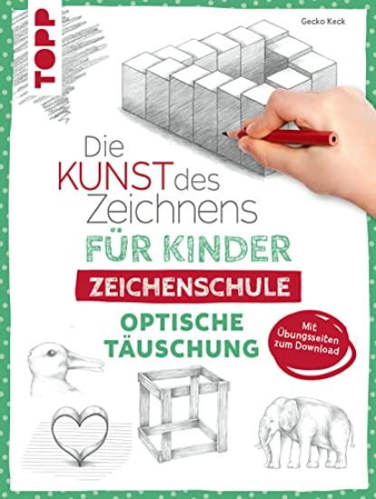 Die Kunst des Zeichnens für Kinder Zeichenschule - Optische Täuschung