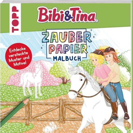 Zauberpapier Malbuch Bibi & Tina