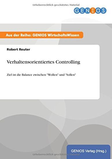 Verhaltensorientiertes Controlling
