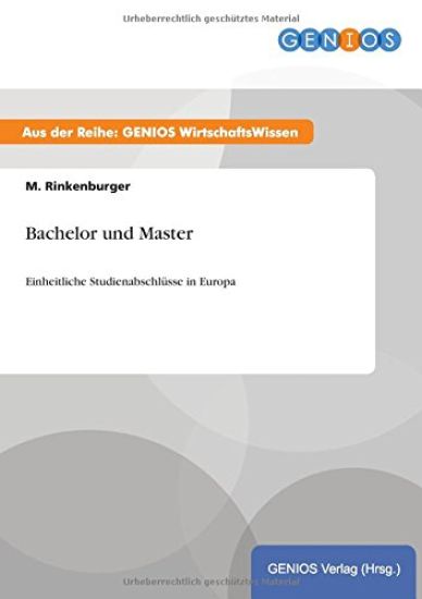Bachelor und Master